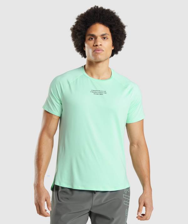 Panske Tricka Gymshark Steve Cook Modre | YA4076821